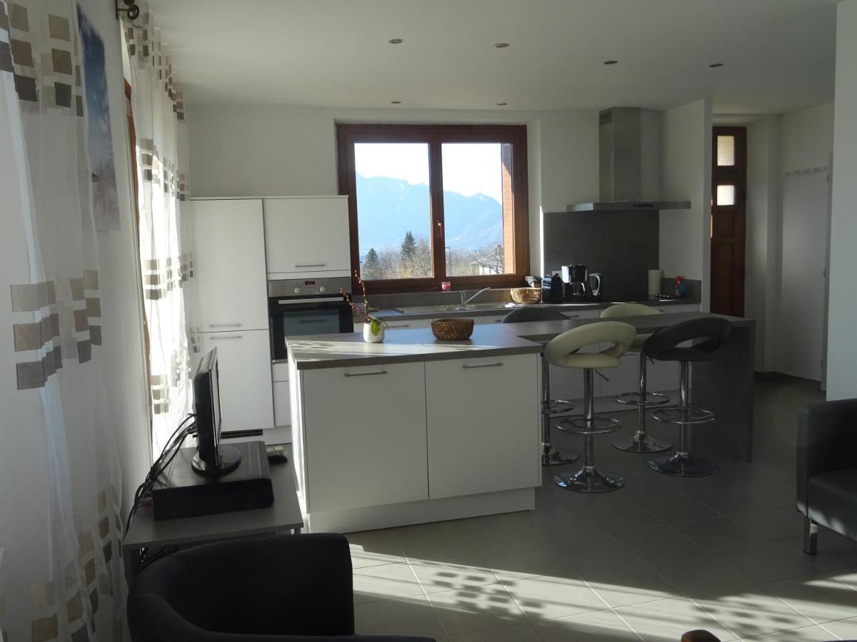 Au Pied Du Pertuiset Apartment Drumettaz-Clarafond Exterior foto